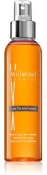 Millefiori Natural Vanilla and Wood spray para o lar 150 ml. Natural Vanilla and Wood