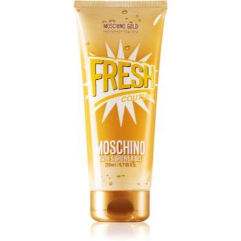 Moschino Gold Fresh Couture gel de duche e banho para mulheres 200 ml. Gold Fresh Couture