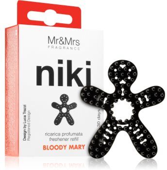 Mr & Mrs Fragrance Niki Bloody Mary ambientador auto recarga . Niki Bloody Mary