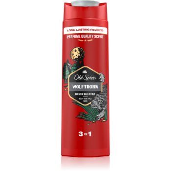 Old Spice Wolfthorn gel de duche para homens 400 ml. Wolfthorn