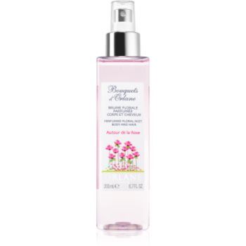 Orlane Bouquets d’ Autour de la Rose água refrescante para corpo e cabelo para mulheres 200 ml. Bouquets d’ Autour de la Rose