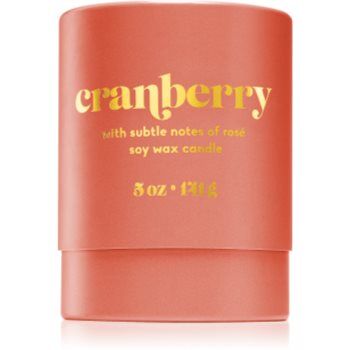 Paddywax Petite Cranberry vela perfumada 141 g. Petite Cranberry