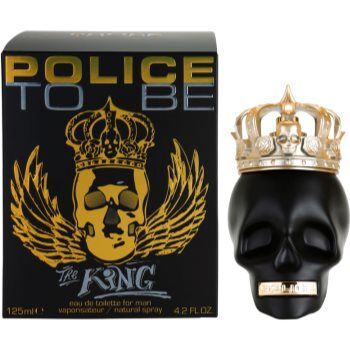 Police To Be The King Eau de Toilette para homens 125 ml. To Be The King