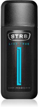 STR8 Live True Spray corporal perfumado para homens 75 ml. Live True