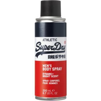 Superdry Athletic spray corporal para homens 200 ml. Athletic