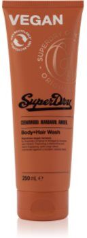 Superdry Original gel de banho para corpo e cabelo para homens 250 ml. Original