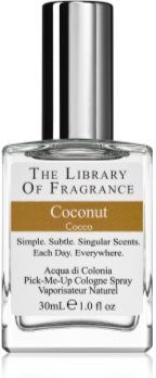 The Library of Fragrance Coconut água de colónia para mulheres 30 ml. Coconut