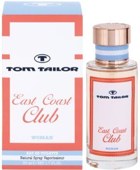 Tom Tailor East Coast Club Eau de Toilette para mulheres 50 ml. East Coast Club