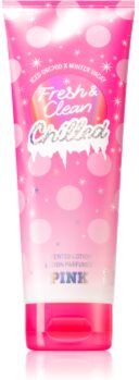 Victoria's Secret PINK Fresh & Clean Chilled leite corporal para mulheres 236 ml. PINK Fresh & Clean Chilled