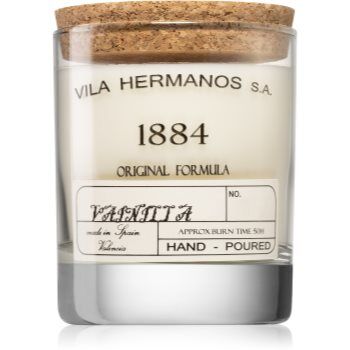 Vila Hermanos 1884 Vanilla vela perfumada 200 g. 1884 Vanilla