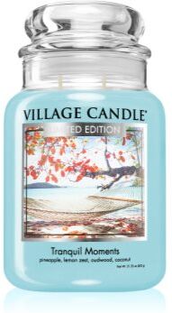 Village Candle Tranquil Moments vela perfumada (Glass Lid) 602 g. Tranquil Moments