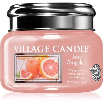 Village Candle Juicy Grapefruit vela perfumada 262 g. Juicy Grapefruit