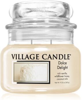 Village Candle Dolce Delight vela perfumada (Glass Lid) 262 g. Dolce Delight