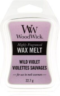 Woodwick Wild Violet cera derretida aromatizante 22,7 g. Wild Violet