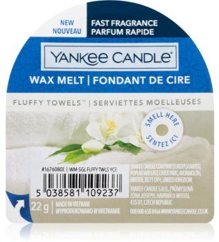 Yankee Candle Fluffy Towels cera derretida aromatizante 22 g. Fluffy Towels