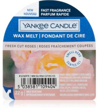 Yankee Candle Fresh Cut Roses cera derretida aromatizante 22 g. Fresh Cut Roses