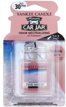 Yankee Candle Pink Sands ambientador auto suspenso . Pink Sands