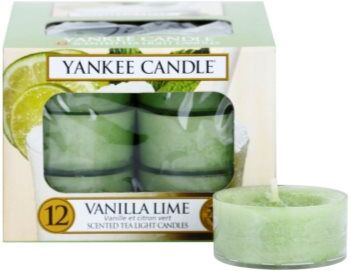 Yankee Candle Vanilla Lime vela do chá 12x9,8 g. Vanilla Lime