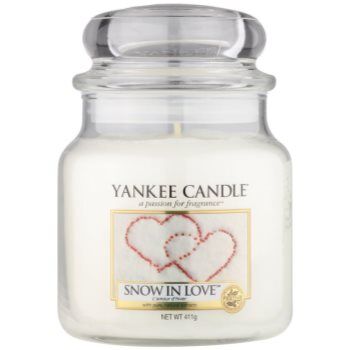 Yankee Candle Snow in Love vela perfumada Classic médio 411 g. Snow in Love
