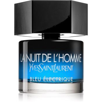 Yves Saint Laurent La Nuit de L'Homme Bleu Électrique Eau de Toilette para homens 60 ml. La Nuit de L'Homme Bleu Électrique