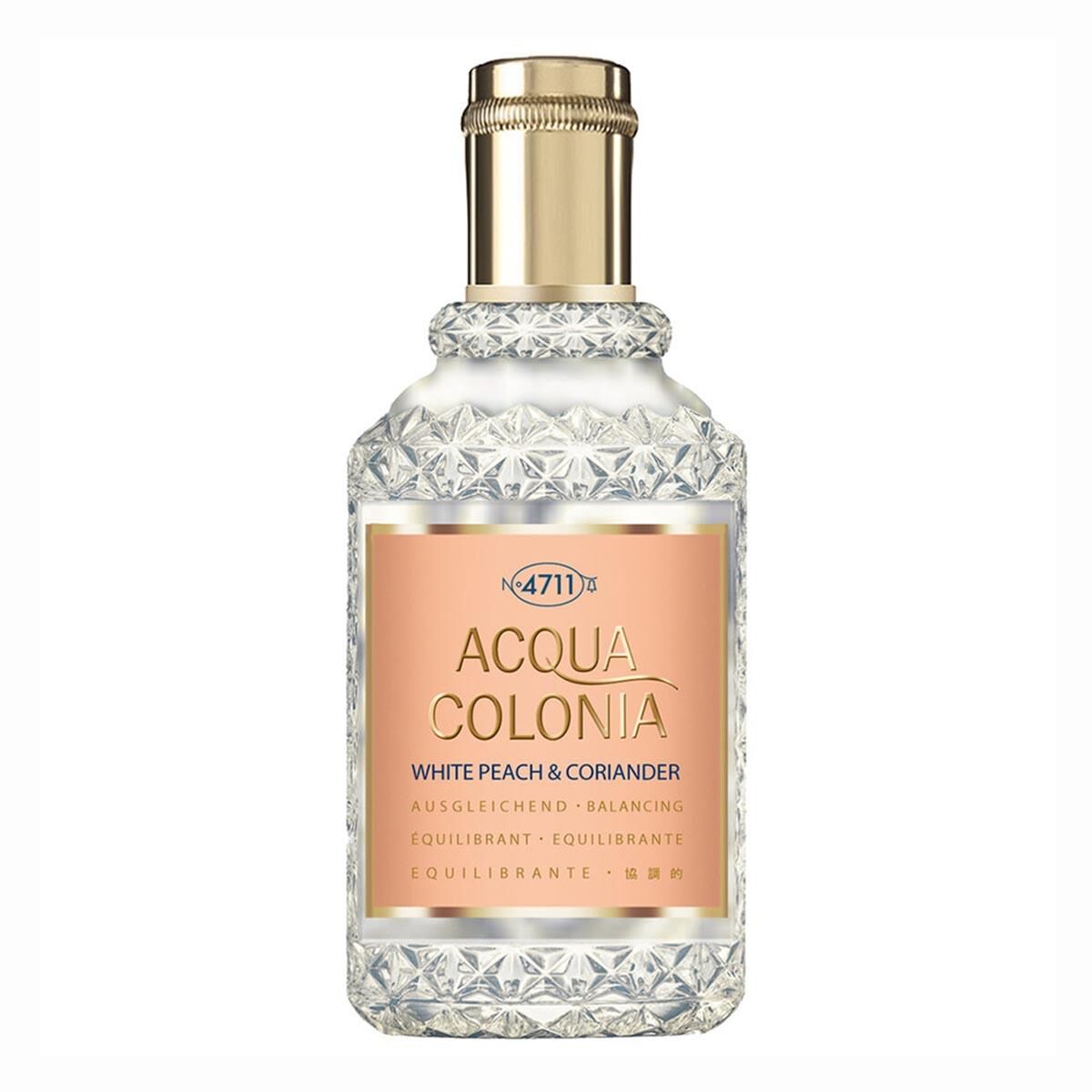 4711 Perfume Unissexo 4711 Acqua Colonia White Peach & Coriander Natural Spray 50ml