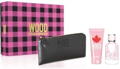 Dsquared2 Wood Pour Femme Coffret Eau de Toilette 100ml