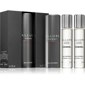 Chanel Allure Homme Sport Eau Extreme EDP (1x refillable + 2 x refill) M 3x20 ml