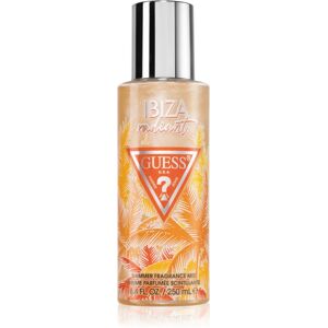 Guess Destination Ibiza Radiant scented body spray with glitter W 250 ml