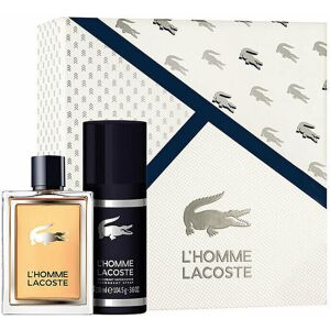 Unbranded Lacoste L'Homme Gift Set , 100ml Eau De Toilette Spray + Deodorant Spray 150ml