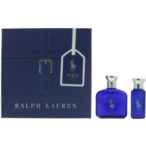 Ralph Lauren Polo Blue Eau de Toilette 75ml & EDT 30ml Gift Set For Him