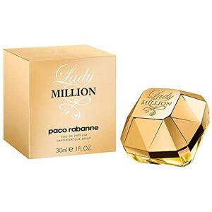 Paco Rabanne Lady Million Eau de Parfum Spray For Women Black 30 ml (Pack of 1)