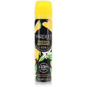 Yardley Freesia & Bergamot by Yardley London Body Fragrance Spray 2.6 oz (Women)