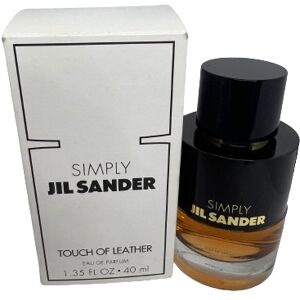 simply jil sander touch of leather 40ml tester