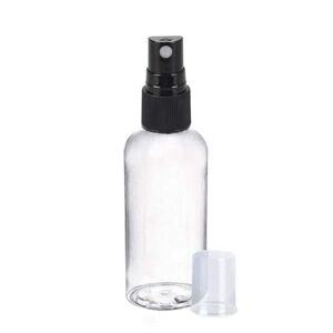 ZIRYXQ 50/60/100/120ml Refillable Bottles Transparent Plastic Atomizer Travel Empty Portable Perfume Spray Mini J0G7 Accessories