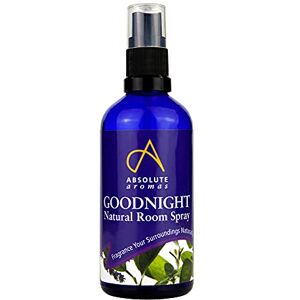 Absolute Aromas Goodnight Room Spray 100ml – Natural mist spray with Lavender, Vetiver, Chamomile, Geranium and Bergamot Essential Oils