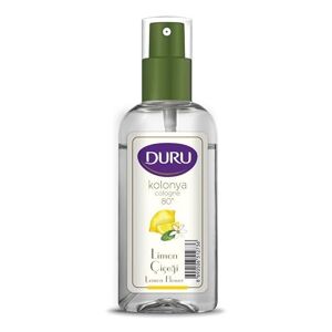 The Shave Factory Duru Lemon Cologne Spray Pump Bottle, 50 ml Traditional Turkish Cologne