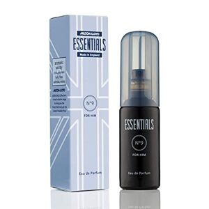 LLOYD ESSENTIALS No 9 Perfume for Men. 50ml Eau de Parfum Men, Luxury Fragrance - Mens Aftershave, Long Lasting Fragrance for Men by Milton-Lloyd