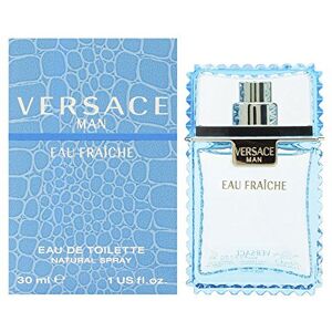 Versace Eau de Fraiche Set contains Eau de Cologne Spray - Pack of 2, 60 Milliliters