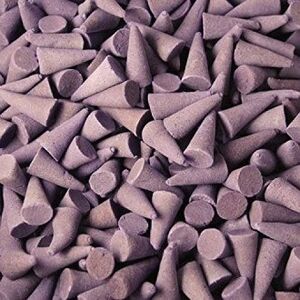 Ancient Wisdom Indian Incense Cones - Various Fragrances - Various Sizes (50, Lavender)