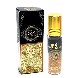 ard al zafaaran Oud 24 Hours 10ml Roll On Attar Oil Perfume Fragrance in glossy box