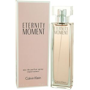 Calvin Klein Womens Eternity Moment Eau De Parfum 50ml Spray For Her - Pink - One Size