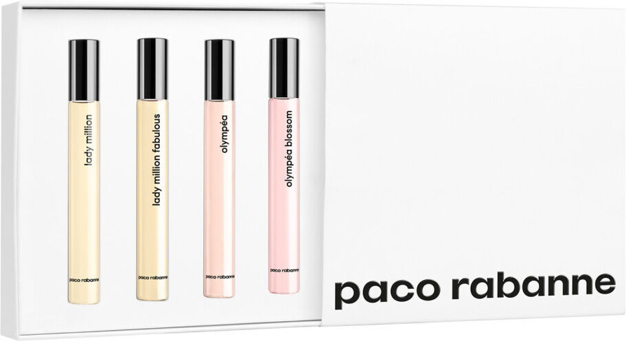 Paco Rabanne 4 x 10ml Travel Spray Gift Set for Women Olympea Lady Million