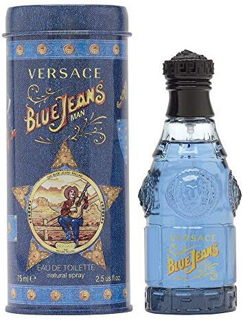 Versace Blue Jeans Eau De Toilette Spray for Men -75Ml