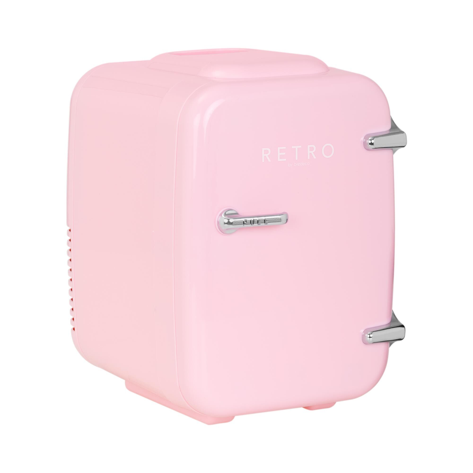 bredeco Mini-køleskab - 4 l - lyserødt