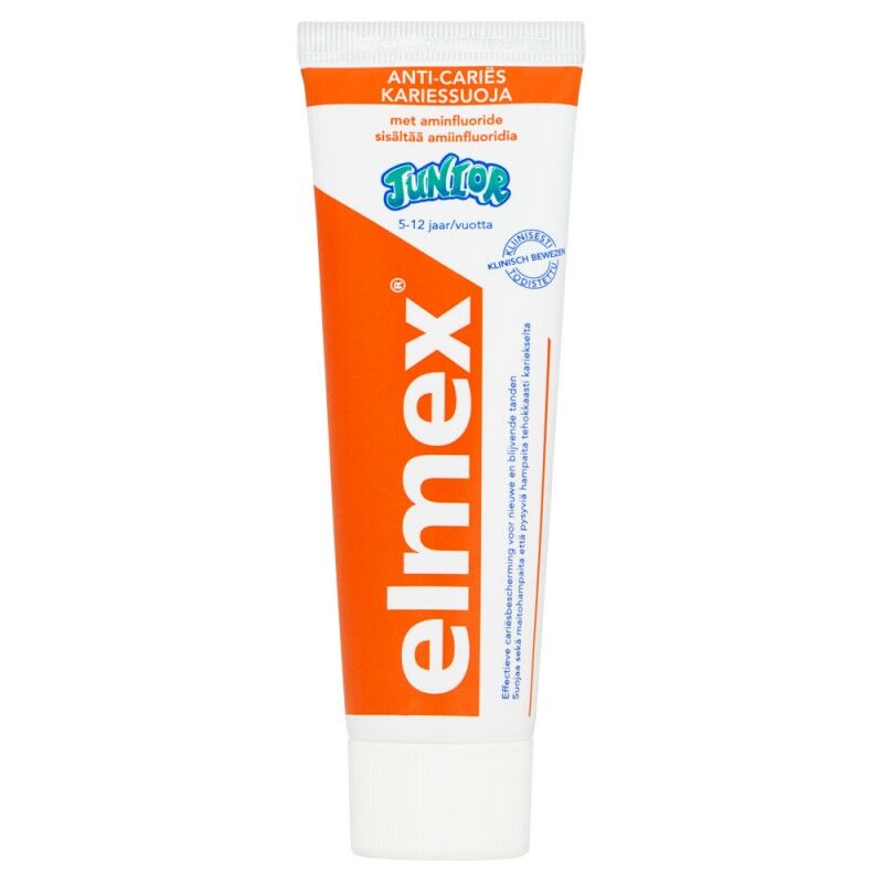 Elmex Junior 5-12 Years Anti Caries Hammastahna 75 ml Hammastahna