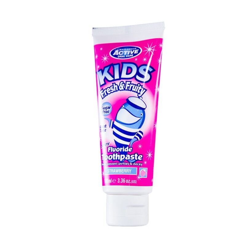 Active Oral Care Kids Fresh &amp; Fruity Fluoride hammastahna 100 ml Hammastahna