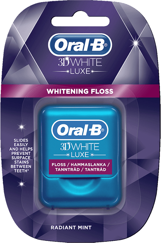 Oral-B 3D White Luxe Dental Floss 35 m Hammaslanka