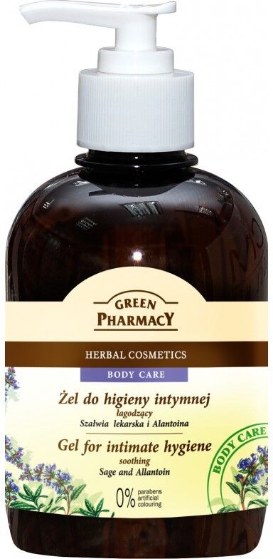 Green Pharmacy Sage &amp; Allantoin Soothing Intimate Gel 370 ml Intiimihoito