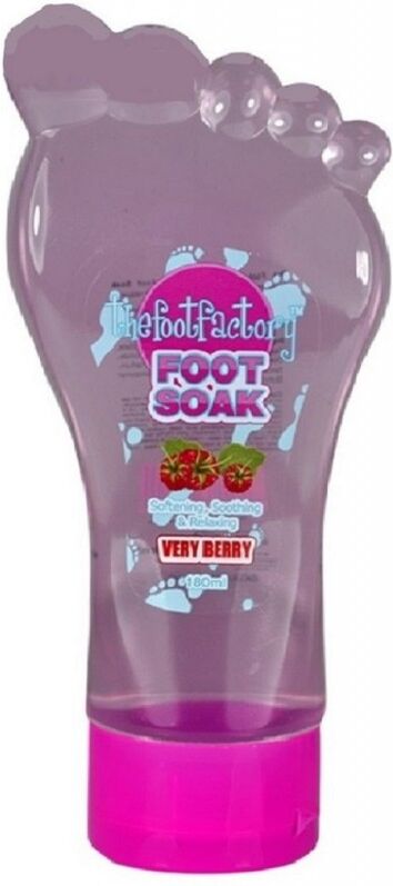 The Foot Factory Foot Soak Very Berry 180 ml Jalkojen hoito