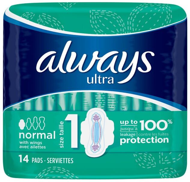 Always Ultra Normal Plus with Wings 14 kpl Terveyssiteet